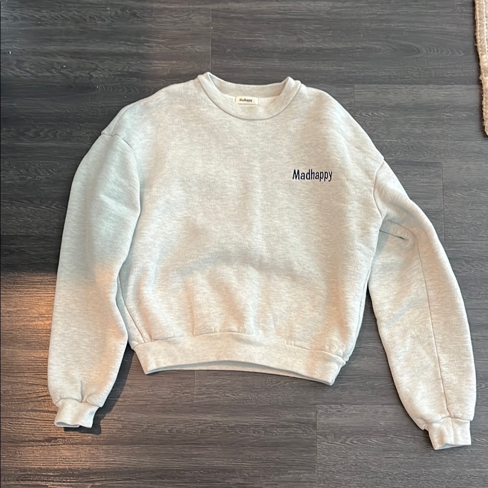 MADHAPPY Campus Heavyweight Crewneck